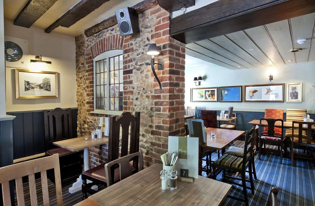 The Fox By Greene King Inns Bury St. Edmunds Экстерьер фото
